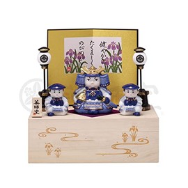 Yakushigama, May Doll, Tango no Sekku Saishiki Hatsujin Daisho Ornament (Includes Storage Paulownia Box)