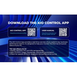 Osprey 240mm AIO CPU Cooler, 240mm Copper Radiator, Leakproof Technology, High Flow Digital Display Pump, RGB Liquid Cooling System for AMD Ryzen/Intel LGA 1700*/1200/115X, Black