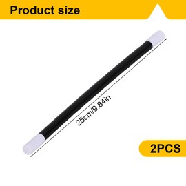 WeddHuis 2 Magic Wand Magic Wand Black Plastic Magic Wand Magic Wand Children Safe Injury Not Hands Extendable Science Fiction Mystery Type Children's Toy