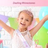 DORADREAMDEKO 9th Birthday Sash and Tiara for Girls - Fabulous