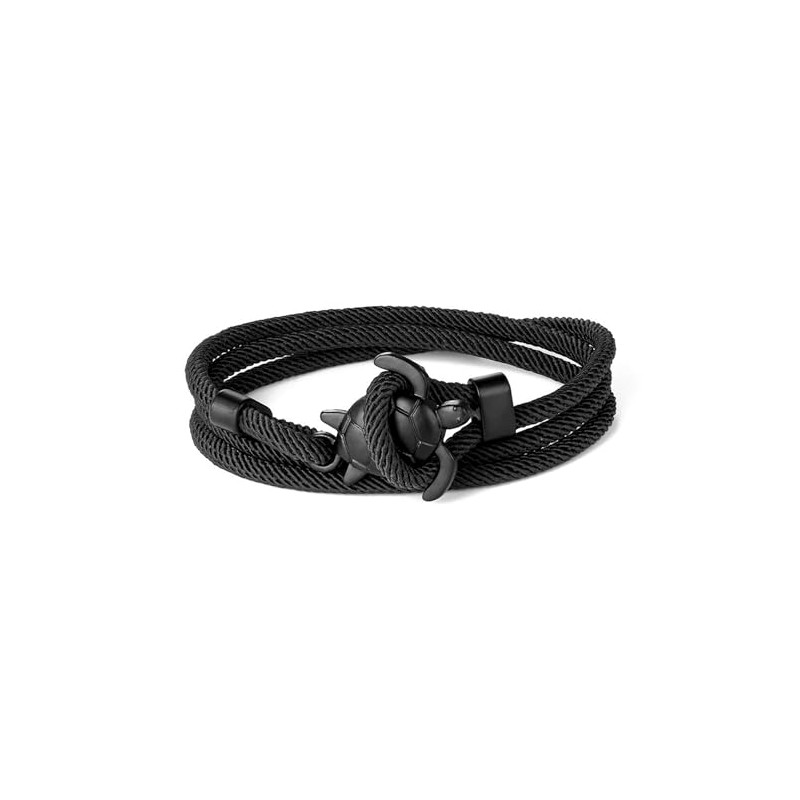 HuiApparel Sea Turtle Wrap Bracelet - Unique Design, Adjustable Nylon,