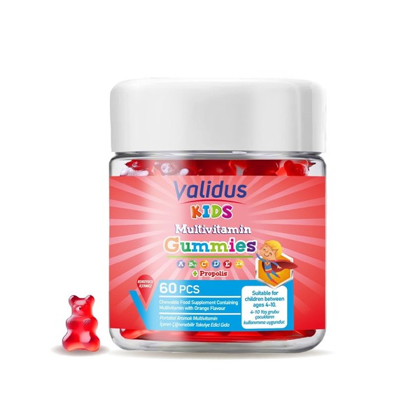 VALIDUS VALIDUS Kids Multivitamin 60 Gummies