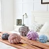 Sioloc Soft Knot Ball Pillows,Round Throw Pillow Cushion Home Decoration