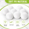 Junkin 80 Pcs Foam Golf Practice Balls Realistic Feel and