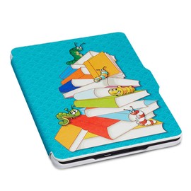 Nupro Kindle Case - Bookworm (8th Generation - will not fit Paperwhite, Oasis or any other generation of Kindles)