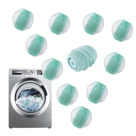 WRQIOO 10PCS Pet Hair Remover Washing Machine, Pet Hair Dissolver Washing Machine, Reusable Dog Hair Remover Washing Machine, Washing Machine Hair Catcher for Laundry Bedding Clothes
