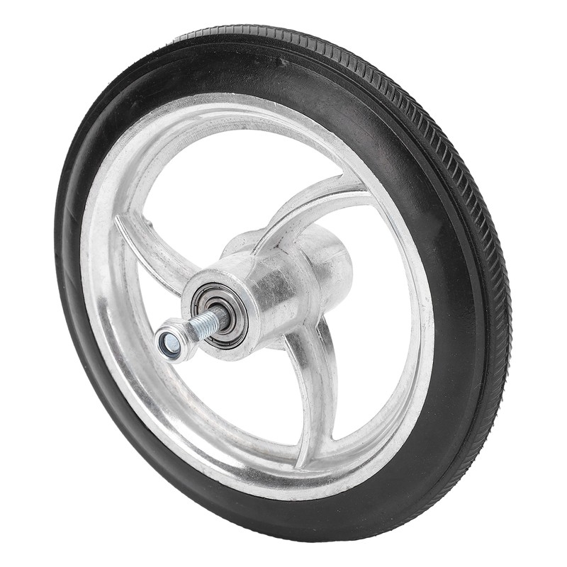 7in Disabled Front Wheel Aluminum Alloy Non Slip Polyurethane Tire