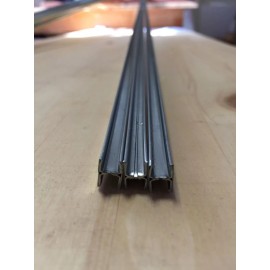 Cascade 3/8 Flat H Zinc Came (18 feet) Stained Glass Supplies