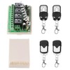 433 MHz Wireless RF Switch, DC 12 V 4-Way Learning