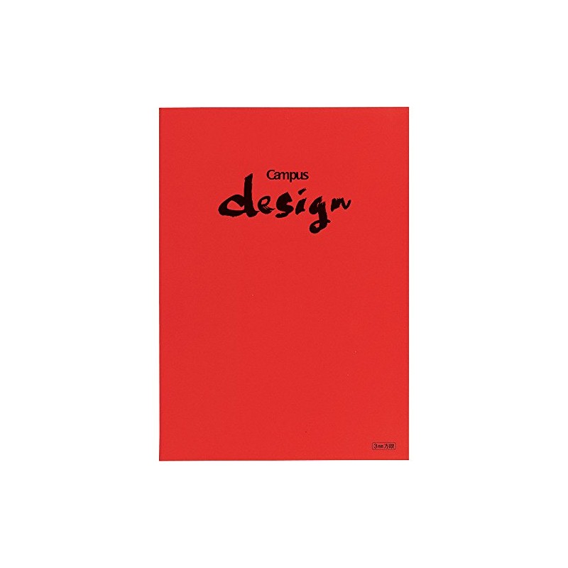 Kokuyo Campus Design Notebook 0.1 inch (3 mm) Graph A4