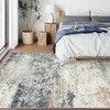 Art&Tuft 9x12 Area Rug, Anti-Slip Backing Abstract Washable Area Rugs