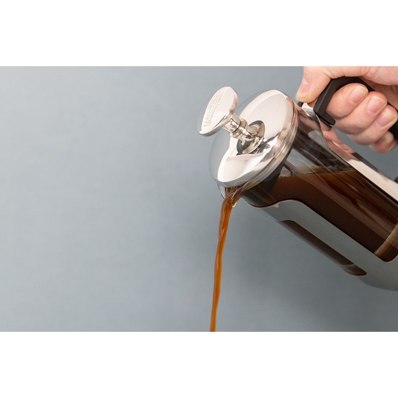 La Cafetière Roma Cafetiere, Stainless Steel, 3 Cups, Silver, Gift