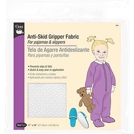Dritz 564 Anti-Skid Gripper Fabric, 11 x 24-Inch, White