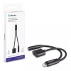 Steren Cable Adaptador Lightning Para Audio 3,5 Mm Y Carga|