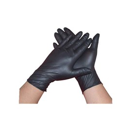 COVETRUS Latex Glove Powder Free XL Black 100U