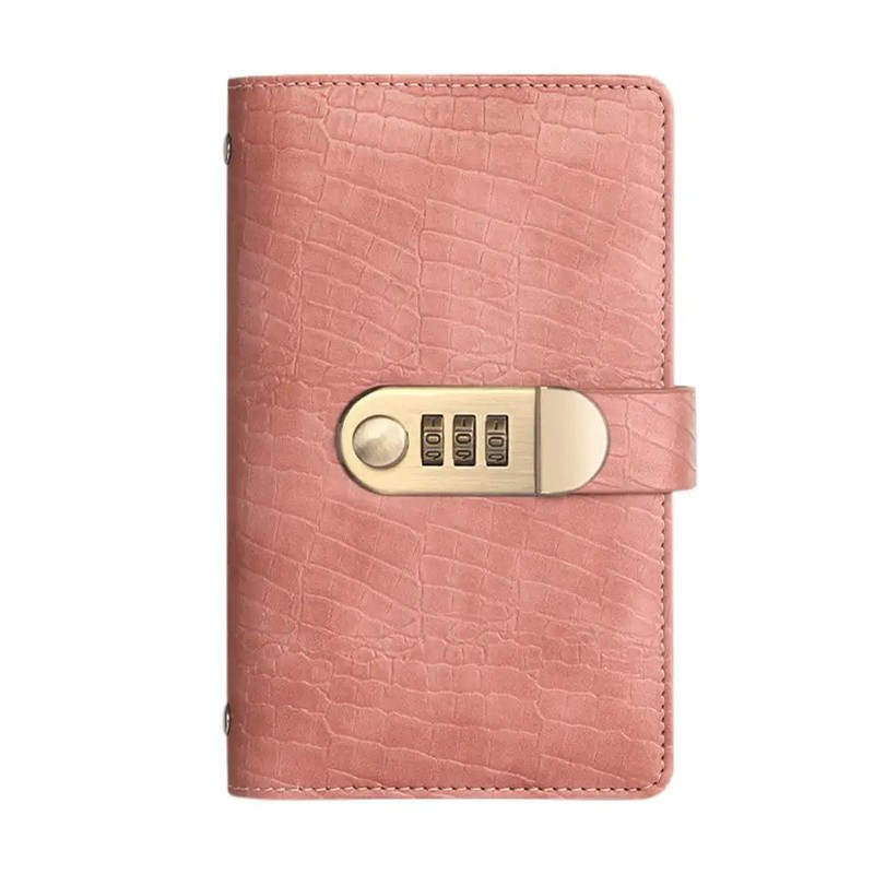 Combination Lock Cash Organizer for Budgeting – 100-Page Capacity with