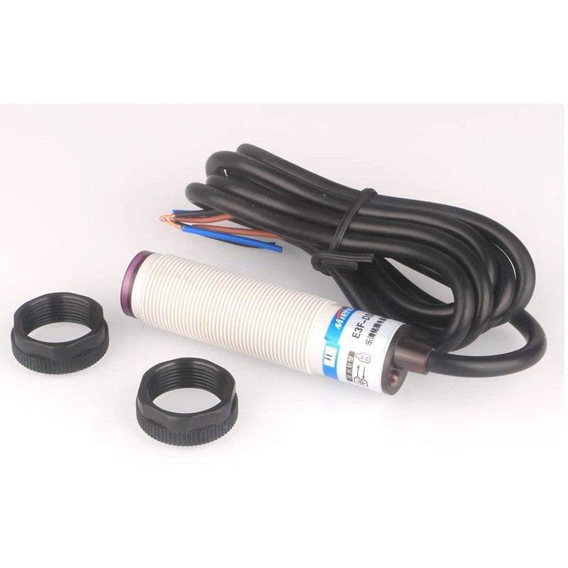 GUUZI 10 cm M18 6-36VDC Diffuse Photoelectric Sensor Optical Three
