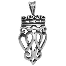 Sterling Silver Scottish Luckenbooth - (Pendant Only or Necklace)