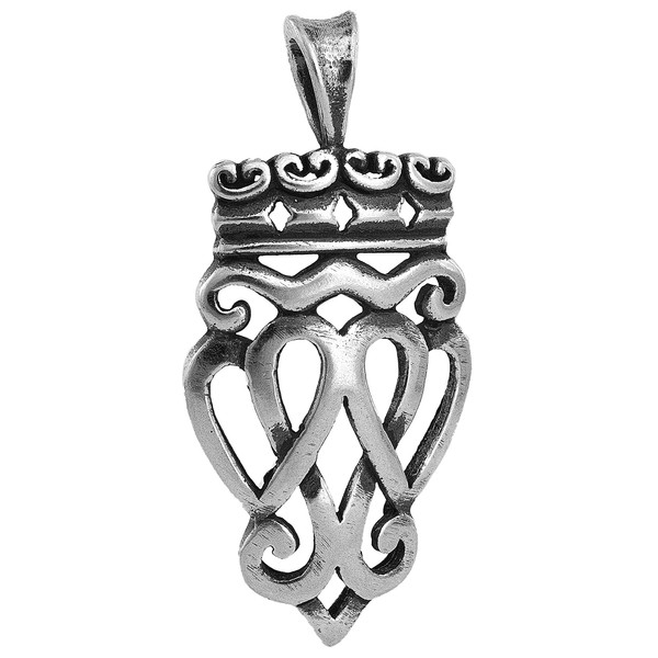 Sterling Silver Scottish Luckenbooth - (Pendant Only or Necklace)