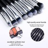 MSQ Eye Makeup Brushes 8pcs Eyeshadow Makeup Brushes Set with