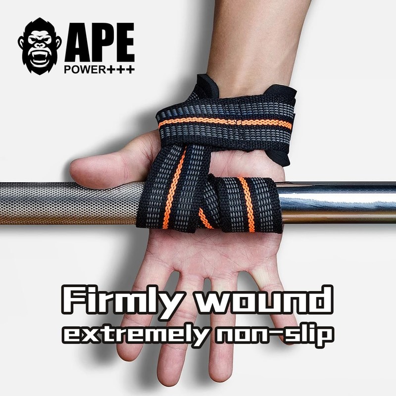 Lifting Straps for Weightlifting, Gym Wrist Wraps，Support for Strength Training,