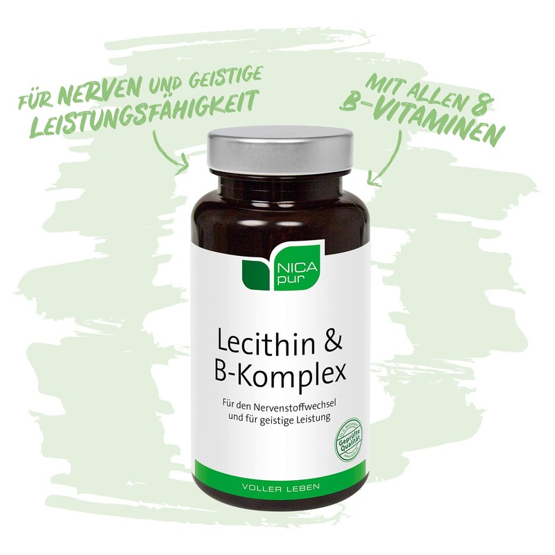 NICApur Lecithin & B Complex I to Support the Nervous