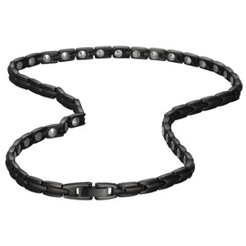 HyyMe 54 Tablets, 99.999% Purity, Germanium, Stainless Steel Necklace, Hematite, Magnetic Necklace, Popular, Static Removal, Fashion Jewelry, Small and Lightweight, Sports Necklace, Popular, Birthday