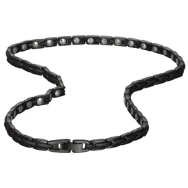 HyyMe 54 Tablets, 99.999% Purity, Germanium, Stainless Steel Necklace, Hematite, Magnetic Necklace, Popular, Static Removal, Fashion Jewelry, Small and Lightweight, Sports Necklace, Popular, Birthday