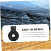 Gatuida 20pcs Plastic Buckle Clips for Sunshade Mesh Durable Material
