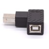 Tomost USB 2.0 Type-B Printer Adapter, 90 Degree Angle USB