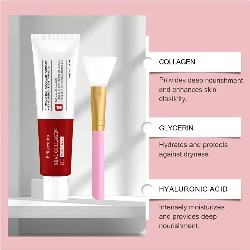 🔥 Ca mascarilla hidratante suave iluminadora y despegablely Vitaminas y