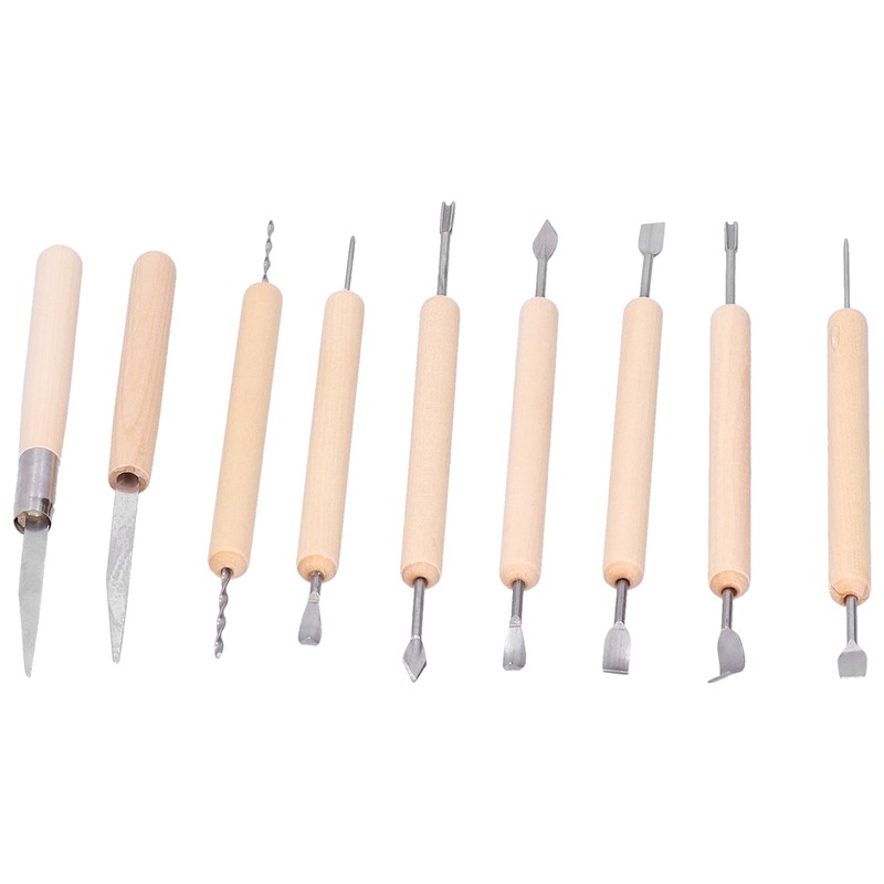31Pcs Pottery Tools Set Soft Clay Sculpting Carving Trimming Knife