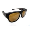 Coleman COV02 Over Glass Polarized Sunglasses Brown, Braun