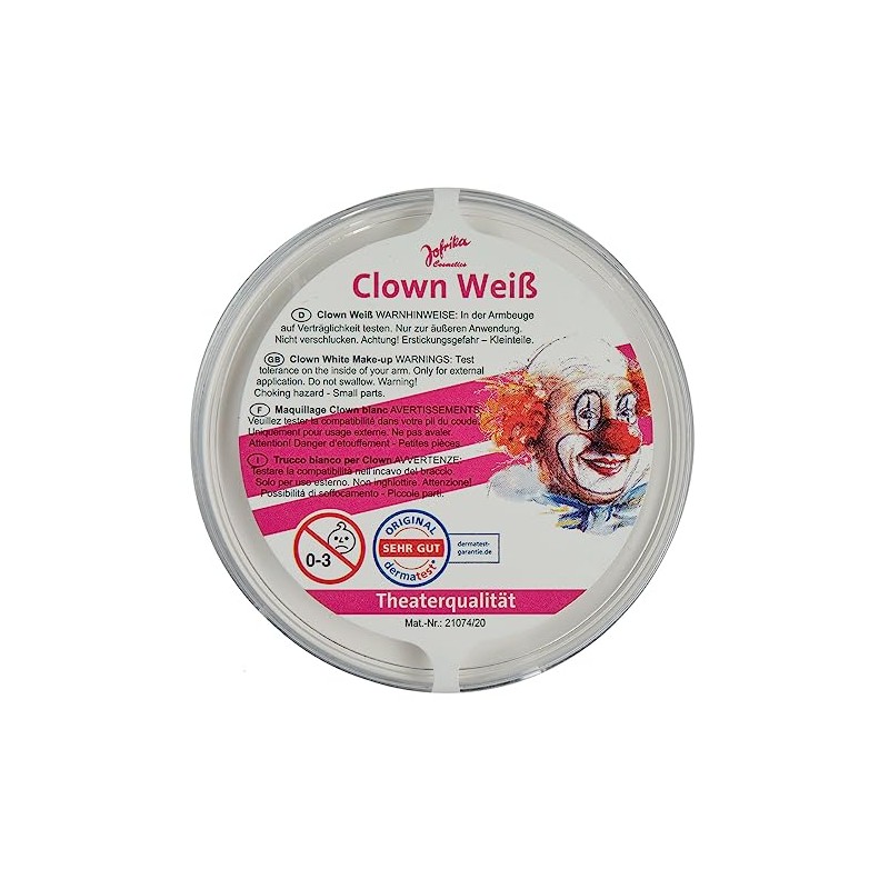 Special Effects Makeup Set - White for Clown Clown