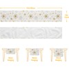 Christmas Table Runner Xmas Snowflakes Dining Table Farmhouse Christmas Decorations