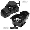 Black Recoil Pull Starter Motorcycle Engine Recoil Starter Replacement for