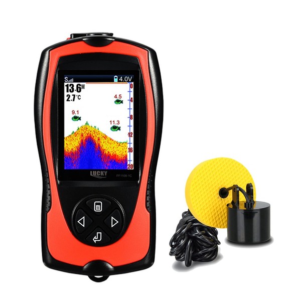 LUCKYLAKER Fish Finder Portable Fish Finder Bass Gyotan Detector Portable