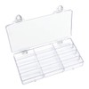 WANDIC Palette Box, 1 Pc 12-Well Empty Watercolour Box Airtight
