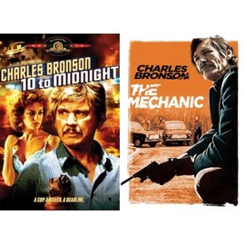 10 TO MIDNIGHT & THE MECHANIC Charles Bronson Double Feature Includes Glossy Print Art Card