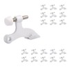 HOMOTEK 20 Pack Hinge Pin Door Stopper, Hinge Stops for