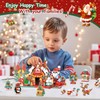 KAHEIGN Christmas Advent Calendar Building Blocks Blind Box