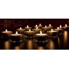 Pack of 60 Scented Tea Lights Strawberry with Cream