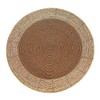 Peggy Wilkins Bliss Beaded Christmas Round Place Table Mat 12"