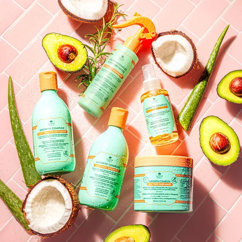 Nature Spell New Growth Complex Collection – Rosemary Water Leave-In