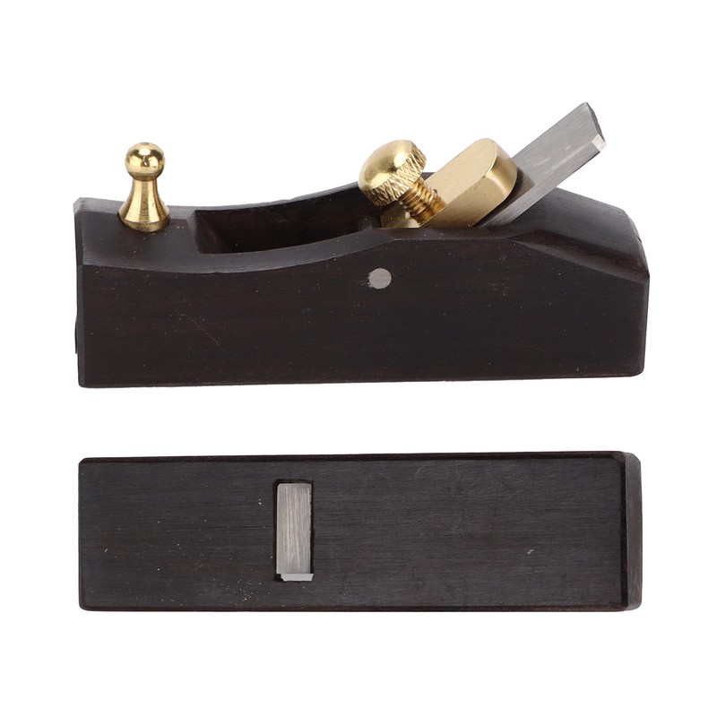 Violin Thumb Planer Glossy Ebony Brass Small Production Tool Portable