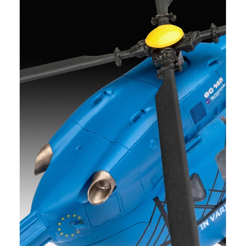 Revell 03877 EC 145 Builders' Choice Helicopter Model Kit 1:72,