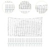 Dickly Pool Toy Float Storage Net Pool Hanging Organizer Mesh