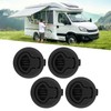 61mm/2.4in Marine Flush Pull Slam Latch Round Ring Lock Boat