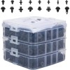 Unbranded 620 Pcs Car Retainer Clips Plastic Fasteners Kit Fender