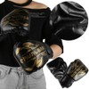 1 Pair Boxing Gloves Sanda Boxglove Kenpo Training Practicing Equipments